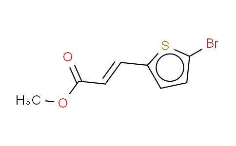 CAS No. 64389-22-6, 3-(5-Bromo-thiophen-2-yl)-acrylicacidmethylester