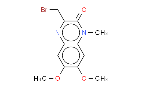 CAS No. 100595-07-1, 3-Bromomethyl-6,7-dimethoxy-1-methyl-1,2-dihydroquinoxaline-2-one;