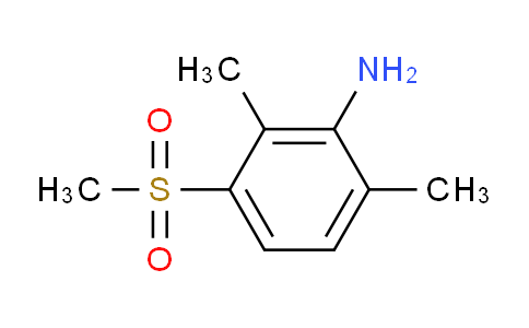 CAS No. 10311-40-7, 2,6-dimethyl-3-(methylsulfonyl)aniline