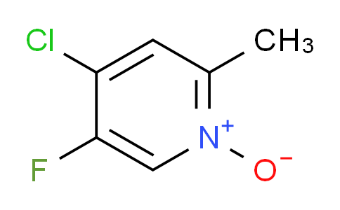 CAS No. 113209-89-5, 4-Chloro-5-fluoro-2-methylpyridine, N-oxide