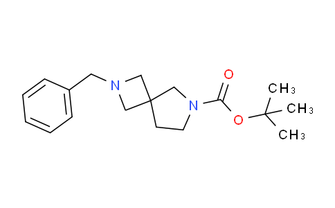 CAS No. 1202179-27-8, tert-butyl 2-benzyl-2,6-diazaspiro[3.4]octane-6-carboxylate