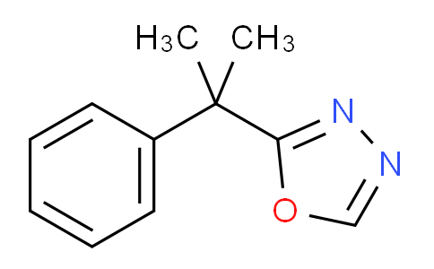 CAS No. 252253-32-0, 2-(2-Phenylpropan-2-yl)-1,3,4-oxadiazole