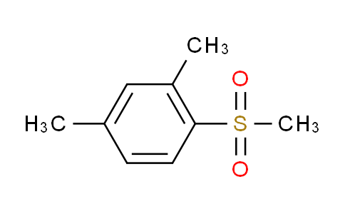 CAS No. 6462-28-8, 2,4-dimethyl-1-(methylsulfonyl)benzene