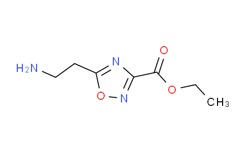 CAS No. 790207-00-0, Ethyl 5-(2-aminoethyl)-1,2,4-oxadiazole-3-carboxylate