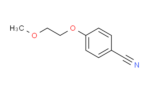 CAS No. 80407-66-5, 4-(2-Methoxyethoxy)benzonitrile