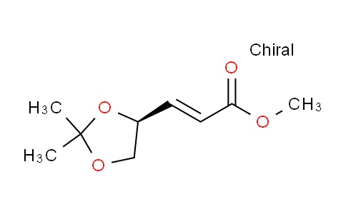 CAS No. 81703-93-7, Methyl (S)-(+)-3-(2,2-Dimethyl-1,3-Dioxolan-4-Yl)-Trans-2-Propenoate