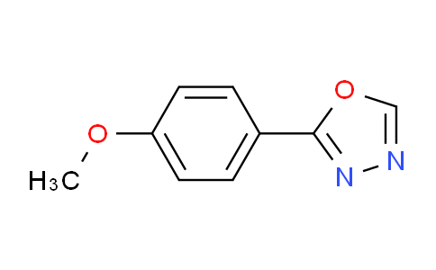 CAS No. 829-35-6, 2-(4-methoxyphenyl)-1,3,4-oxadiazole