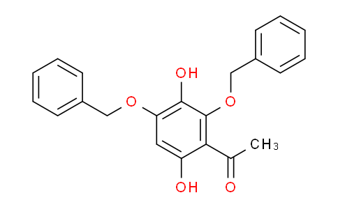 CAS No. 1083181-35-4, 1-(2,4-bis(benzyloxy)-3,6-dihydroxyphenyl)ethanone
