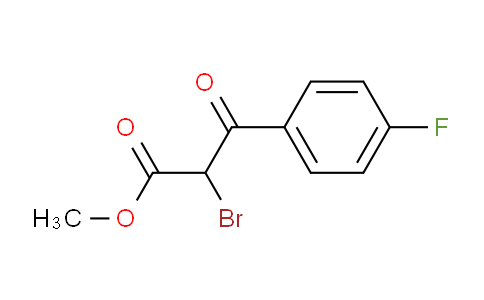 CAS No. 1001922-15-1, methyl2-bromo-3-(4'-fluorophenyl)-3-oxopropanoate