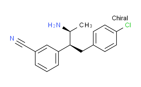 CAS No. 1002752-56-8, 3-((2S,3S)-3-amino-1-(4-chlorophenyl)butan-2-yl)benzonitrile