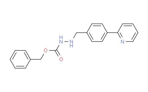CAS No. 1003888-36-5, Benzyl2-(4-(pyridin-2-yl)benzyl)hydrazinecarboxylate