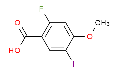 1000162-78-6 | 2-Fluoro-5-iodo-4-methoxy-benzoicacid