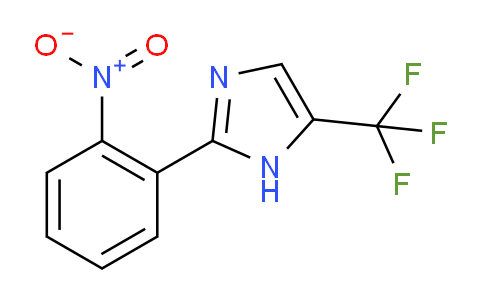 CAS No. 1022963-60-5, 2-(2-nitrophenyl)-5-(trifluoromethyl)-1H-Imidazole