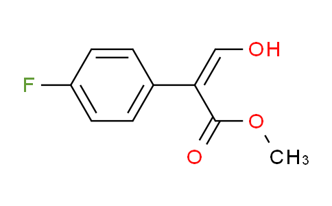 CAS No. 104587-55-5, (Z)-methyl 2-(4-fluorophenyl)-3-hydroxyacrylate