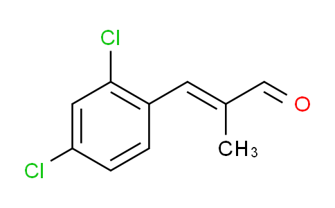 CAS No. 1046158-61-5, 3-(2,4-Dichlorophenyl)-2-methyl-2-propenal