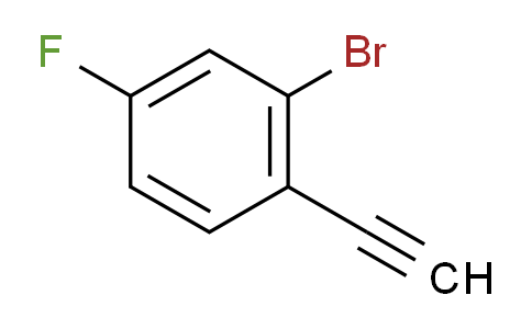 CAS No. 1057670-01-5, 2-Bromo-1-ethynyl-4-fluoro-Benzene
