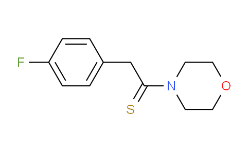 CAS No. 107825-27-4, 2-(4-Fluorophenyl)-1-(4-morpholinyl)-Ethanethione
