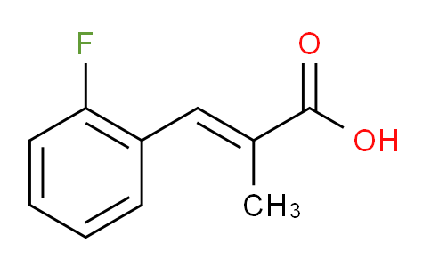 CAS No. 1131-71-1, 3-(2-Fluorophenyl)-2-methyl-2-Propenoicacid