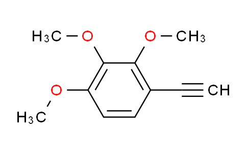CAS No. 1140509-00-7, (2,3,4-trimethoxyphenyl)acetylene