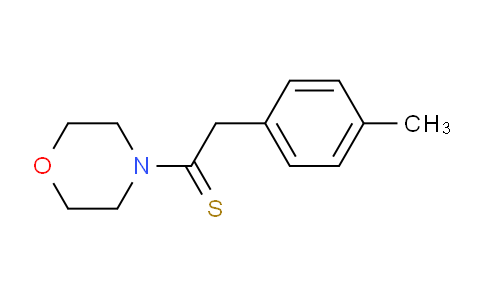 CAS No. 14182-63-9, 1-Morpholino-2-(p-tolyl)ethanethione