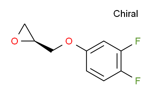 CAS No. 144574-27-6, (S)-[(3,4-Difluorophenoxy)methyl]-oxirane