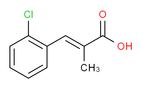 CAS No. 1614-98-8, 3-(2-Chlorophenyl)-2-methyl-2-Propenoicacid