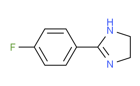 CAS No. 165901-26-8, 2-(4-fluorophenyl)-4,5-dihydro-1H-imidazole