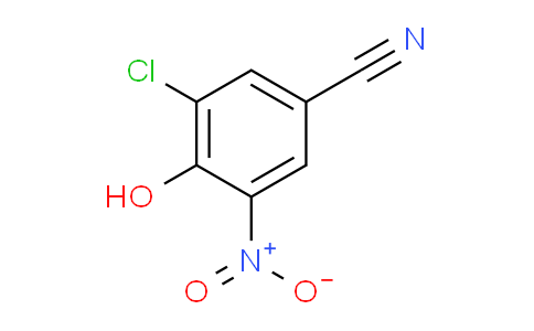 CAS No. 1689-88-9, 3-Chloro-4-hydroxy-5-nitrobenzonitrile