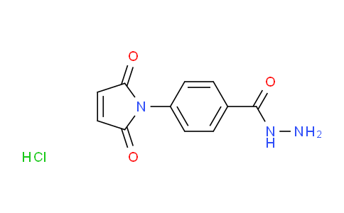 CAS No. 170966-09-3, 4-(2,5-dioxo-2H-pyrrol-1(5H)-yl)benzohydrazide hydrochloride