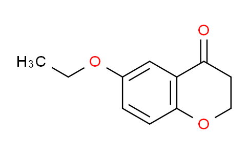 CAS No. 176431-77-9, 6-Ethoxy-3,4-dihydro-2H-1-benzopyran-4-one