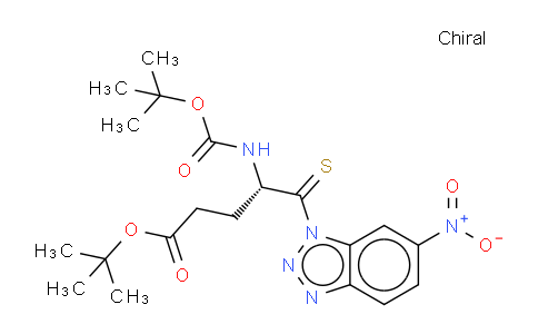 CAS No. 184951-90-4, Boc-ThionoGlu(OtBu)-1-(6-nitro)benzotriazolide