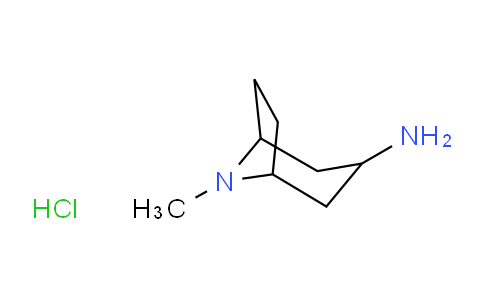 CAS No. 203664-57-7, 8-methyl-8-Azabicyclo[3.2.1]octan-3-amine hydrochloride