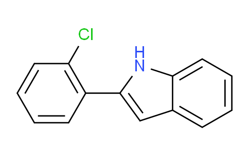 CAS No. 23746-79-4, 2-(2-Chlorophenyl)-1H-Indole