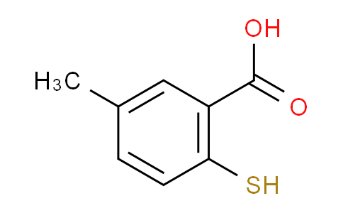 CAS No. 24155-85-9, 5-Methyl-2-sulfanylbenzoic acid