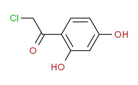 CAS No. 25015-92-3, 2-Chloro-1-(2,4-dihydroxyphenyl)-Ethanone