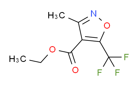 CAS No. 256471-34-8, Ethyl 3-methyl-5-(trifluoromethyl)isoxazole-4-carboxylate