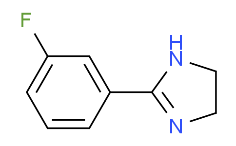 CAS No. 27423-83-2, 2-(3-Fluorophenyl)-4,5-dihydro-1H-Imidazole