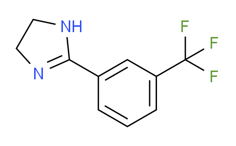 CAS No. 27423-84-3, 4,5-Dihydro-2-[3-(trifluoromethyl)phenyl]-1H-Imidazole