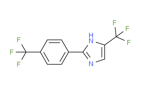 CAS No. 279250-87-2, 5-(Trifluoromethyl)-2-[4-(trifluoromethyl)phenyl]-1H-Imidazole