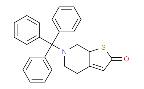 CAS No. 1032707-62-2, 6-Trityl-5,6,7,7a-tetrahydrothieno[2,3-c]pyridin-2(4H)-one