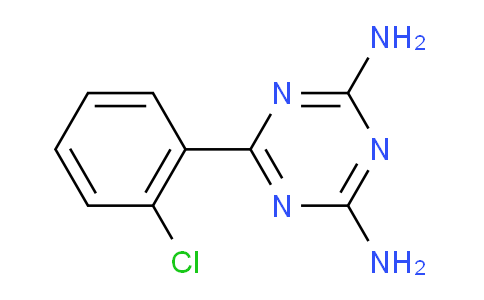 CAS No. 29366-77-6, 6-(2-Chlorophenyl)-1,3,5-Triazine-2,4-diamine