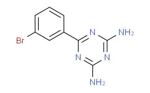 CAS No. 30101-52-1, 6-(3-Bromophenyl)-1,3,5-Triazine-2,4-diamine