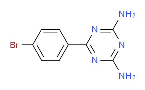 CAS No. 30508-74-8, 6-(4-Bromophenyl)-1,3,5-triazine-2,4-diamine