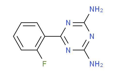 CAS No. 30530-42-8, 6-(2-fluorophenyl)-1,3,5-Triazine-2,4-diamine