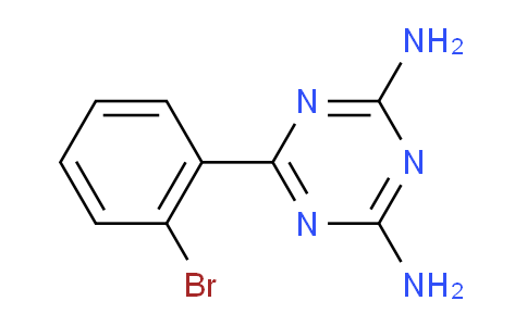 CAS No. 30530-48-4, 6-(2-bromophenyl)-1,3,5-Triazine-2,4-diamine