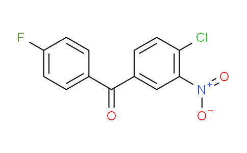 CAS No. 31431-16-0, (4-Chloro-3-nitrophenyl)(4-fluorophenyl)-Methanone