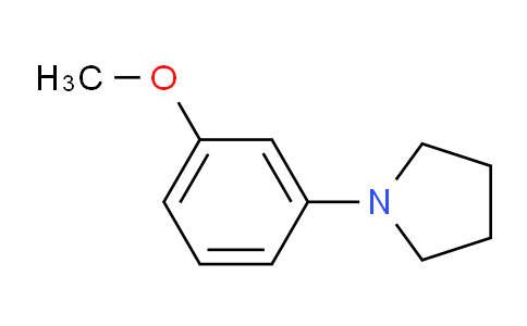 CAS No. 32040-07-6, 1-(3-Methoxyphenyl)-Pyrrolidine