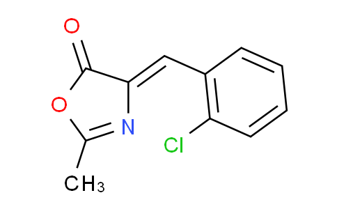 CAS No. 32997-15-2, 4-(o-Chlorobenzylidene)-2-methyloxazol-5(4H)-one