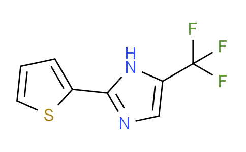 CAS No. 33468-72-3, 2-(2-Thienyl)-5-(trifluoromethyl)-1H-Imidazole