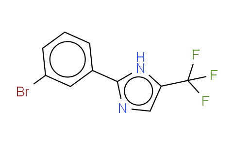CAS No. 33469-06-6, 2-(3-Bromo-phenyl)-4-trifluoromethyl-1(3)H-imidazole